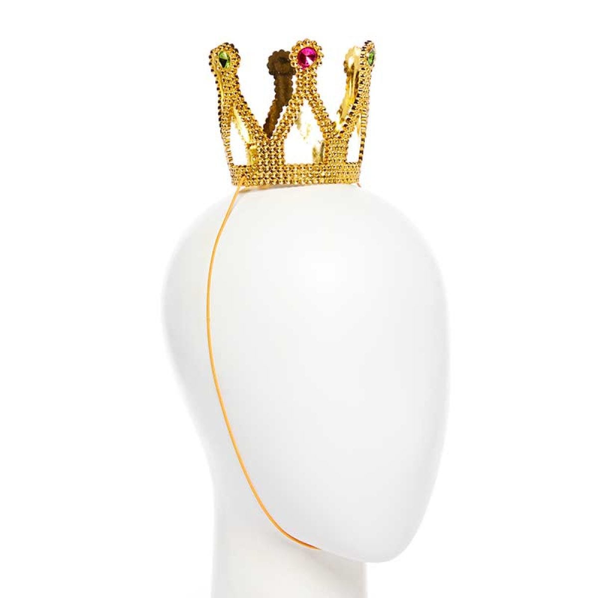 Mini Gold Queen Crown - Adult