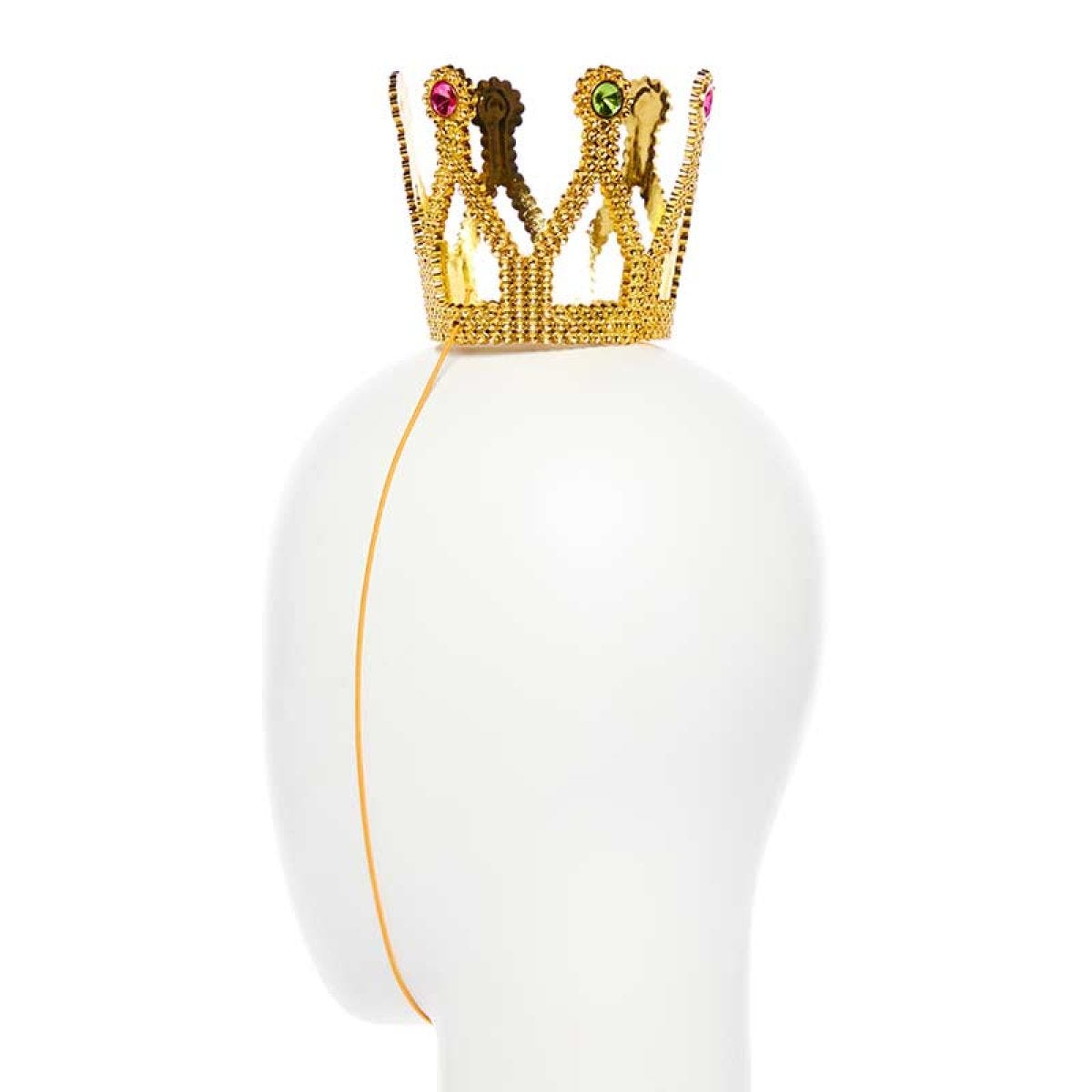 Mini Gold Queen Crown - Adult
