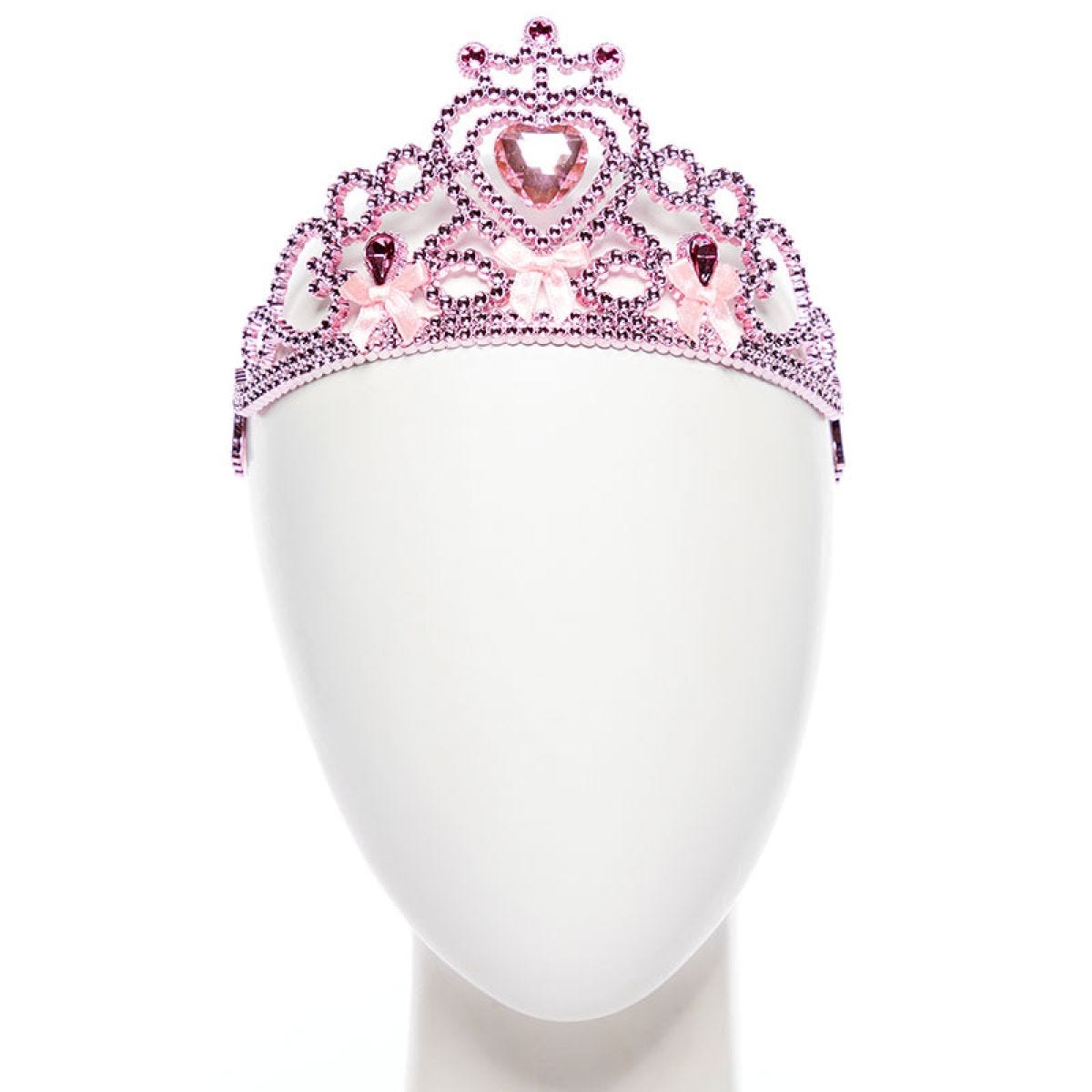 Pink  Heart & Bows Tiara - Child