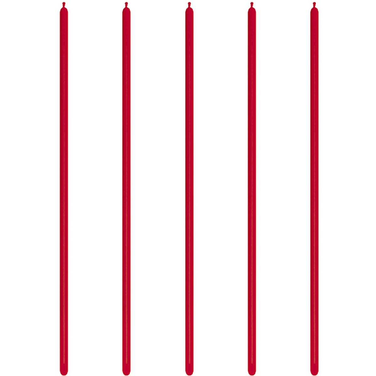 160 Modelling Latex Balloons Fashion Red (100pk)