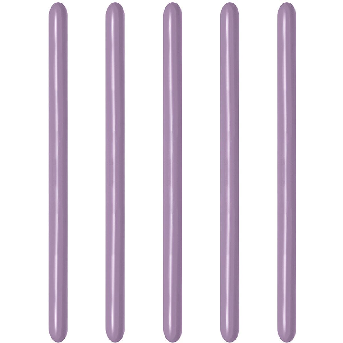 260 Modelling Latex Balloons Pastel Dusk Lavender (100pk)