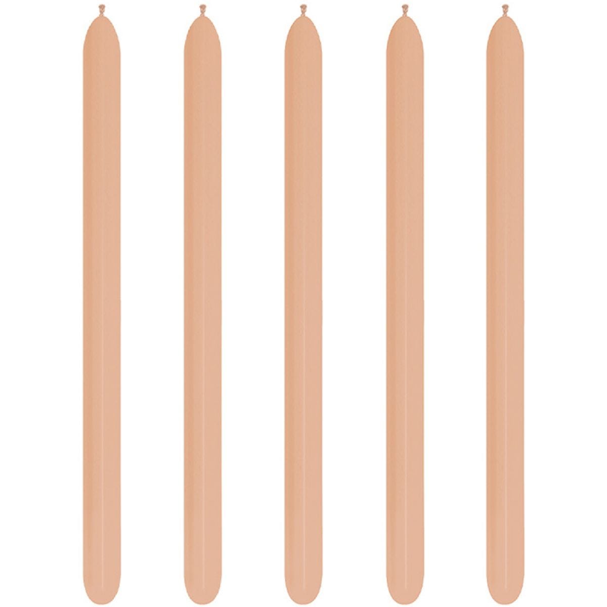 360 Modelling Latex Balloons Fashion Peach Blush (50pk)