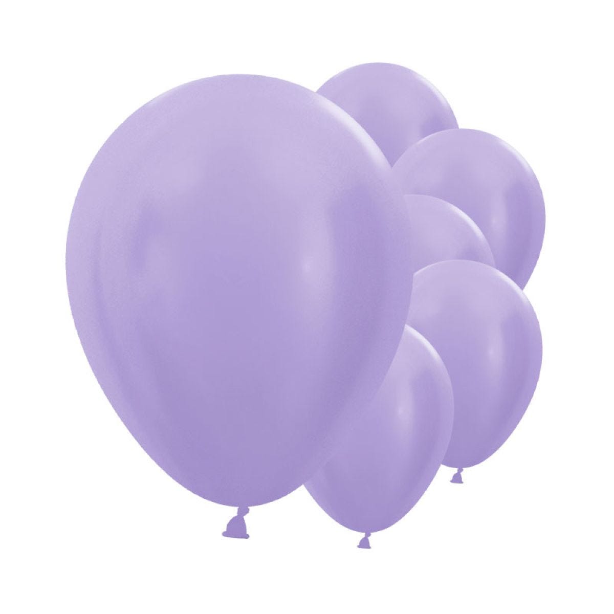 Satin Lilac Balloons - 12" Latex (25pk)