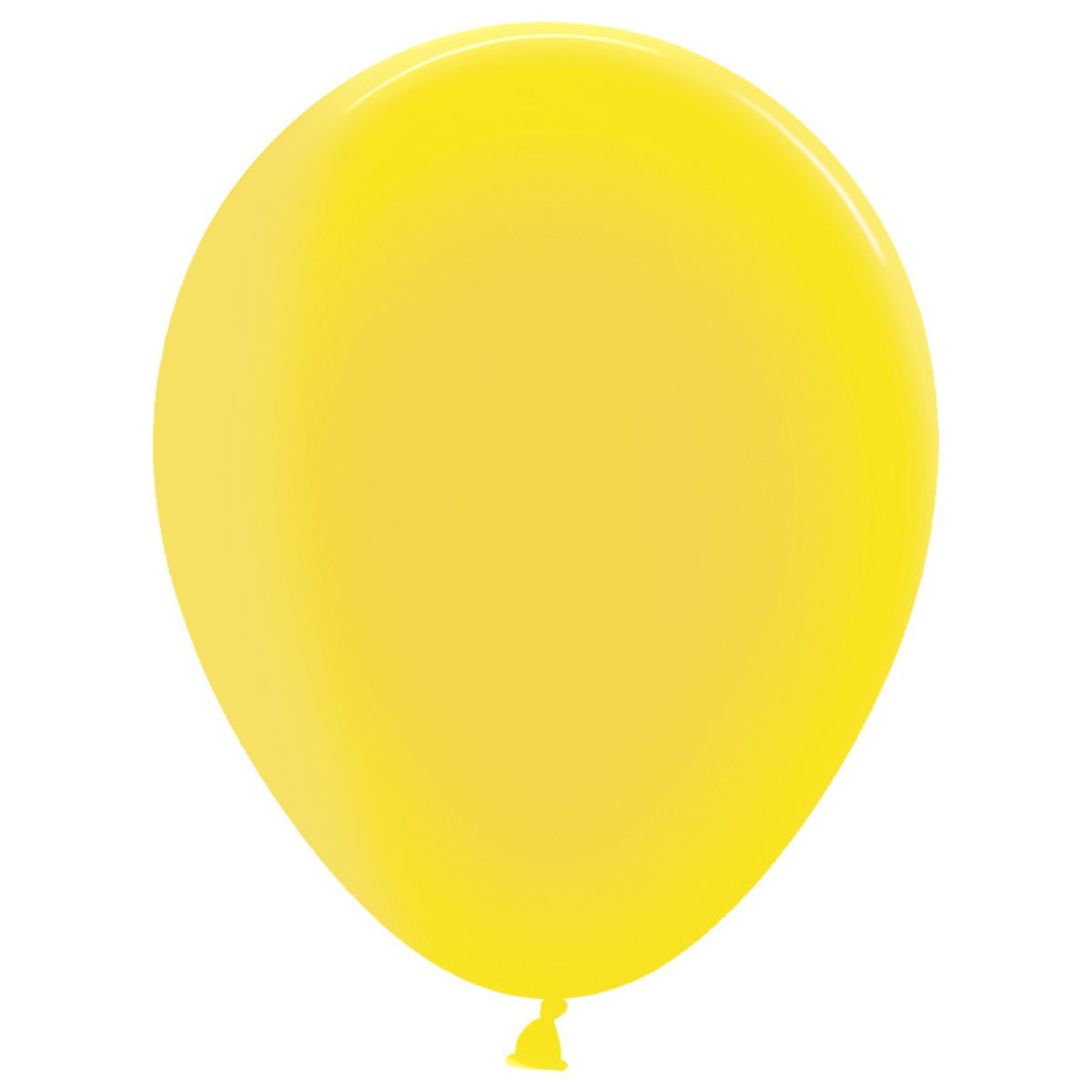 Crystal Yellow Balloons - 12" Latex (50pk)