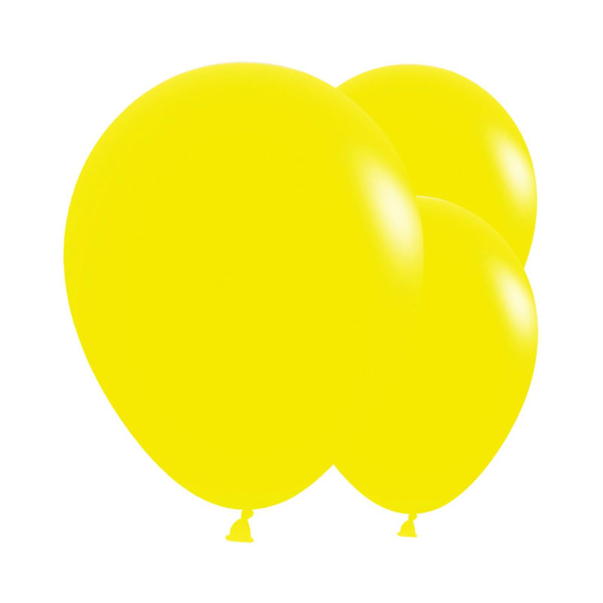 Fashion Yellow - 18" Latex Balloons (25pk)