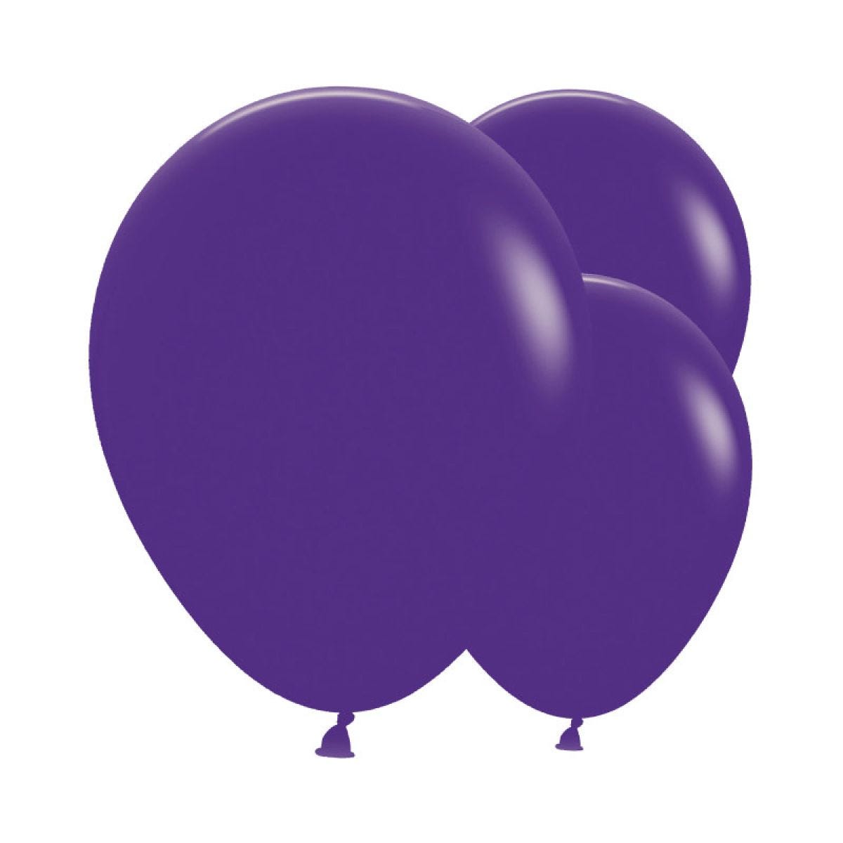 Fashion Violet - 18" Latex Balloons (25pk)