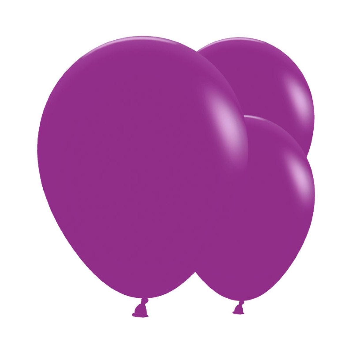 Fashion Purple Orchid- 18" Latex Balloons (25pk)