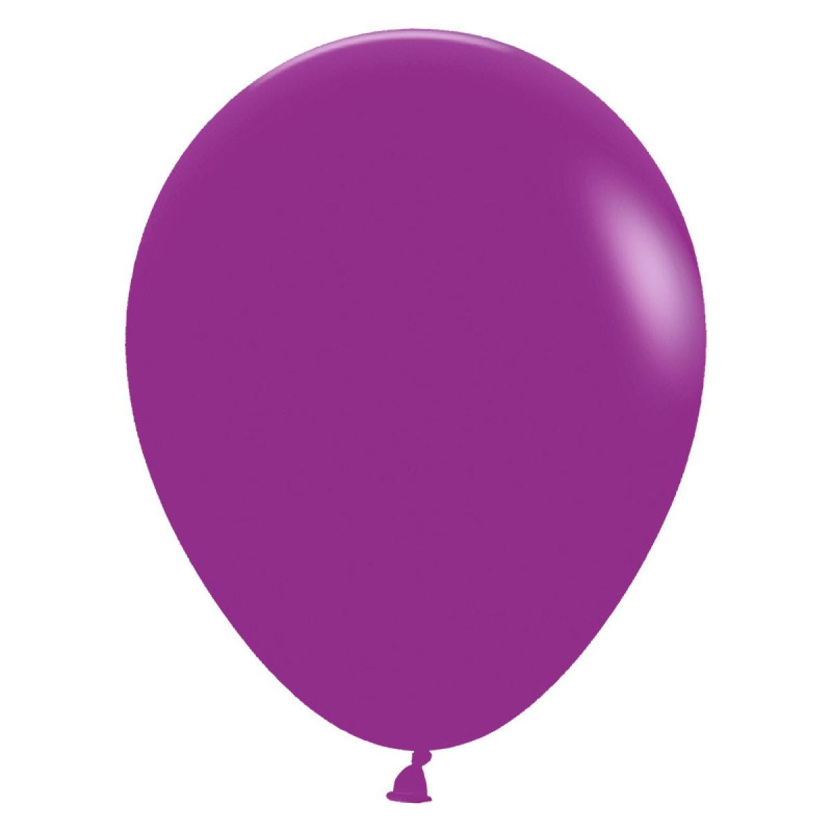 Fashion Purple Orchid- 18" Latex Balloons (25pk)