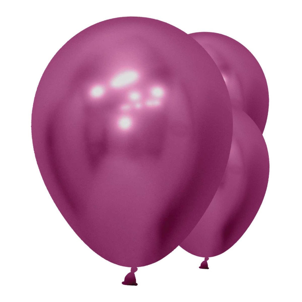 Reflex Fuchsia 24" Latex Balloons (3pk)