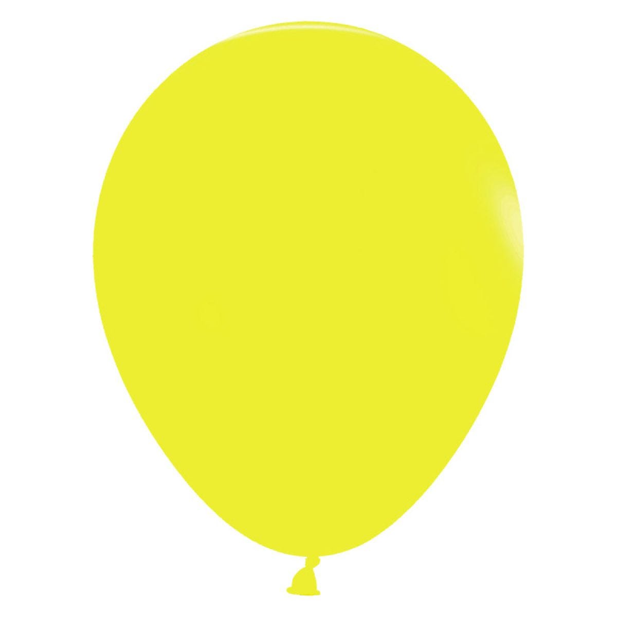 Fashion Yellow 24" Latex Balloons (3pk)