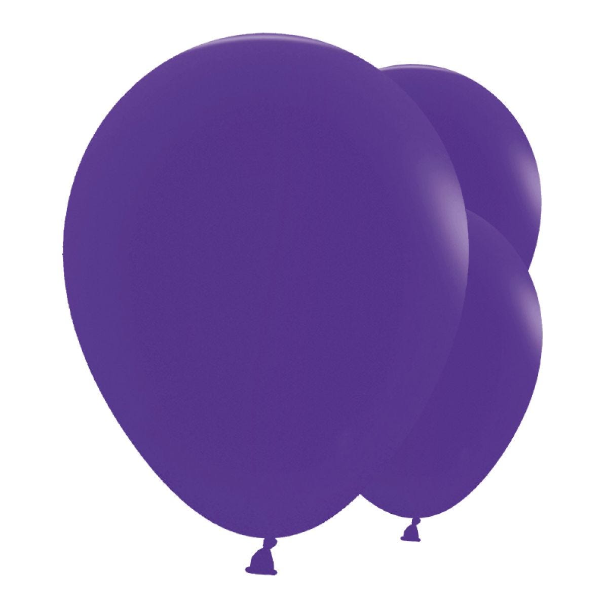 Fashion Violet 24" Latex Balloons (3pk)