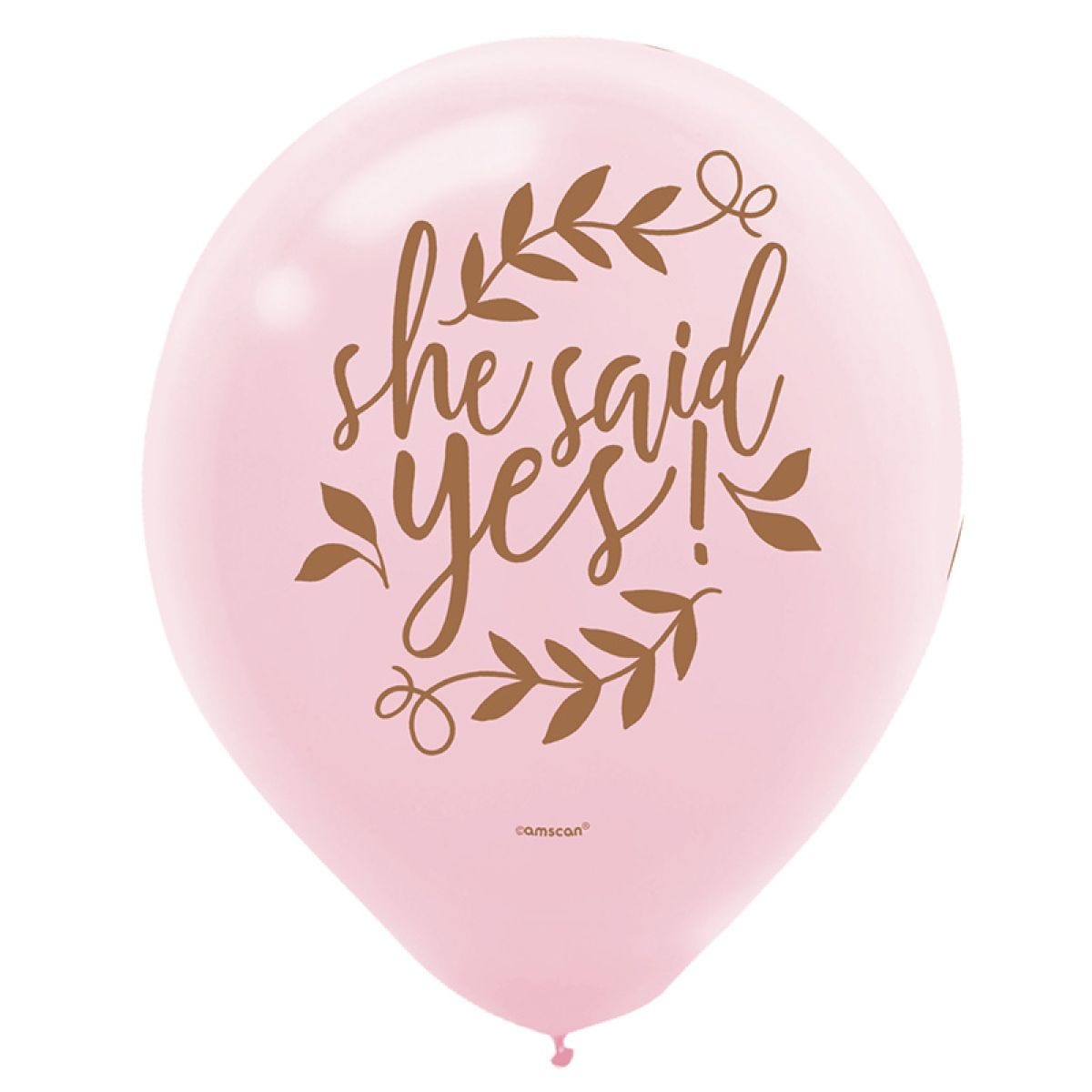 Love & Leaves Balloons - 11" Latex (6pk)