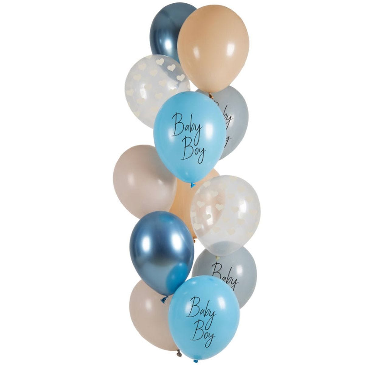 Baby Boy Balloons - 12" Latex (12pk)