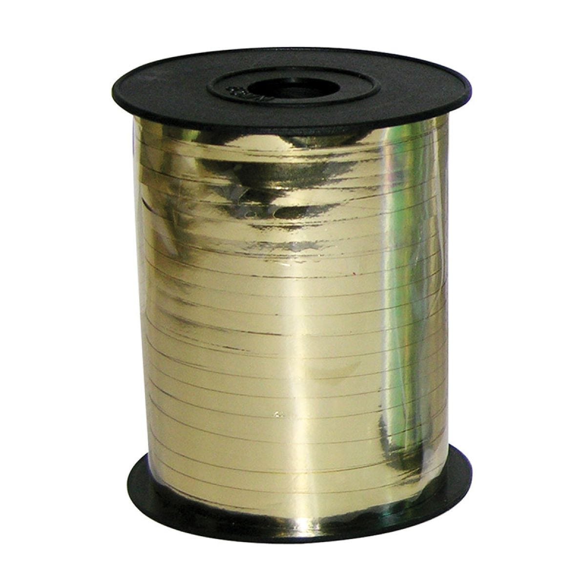 Metallic Gold Balloon Ribbon - 230m x 5mm