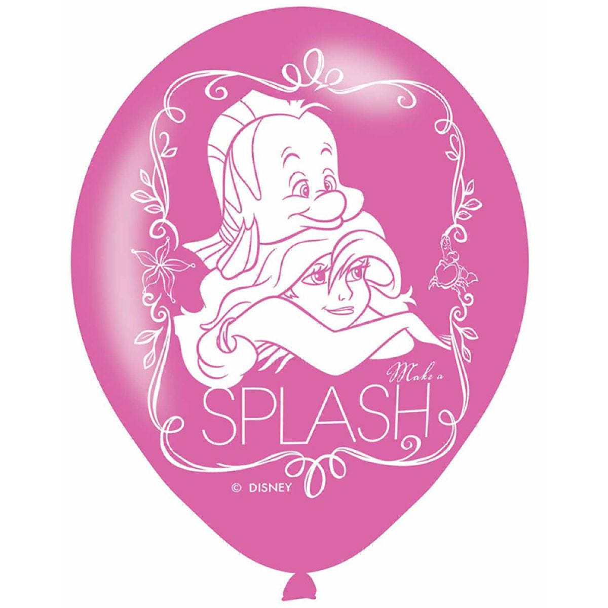 Disney Princesses Assorted 11" Latex Balloons (6pk)