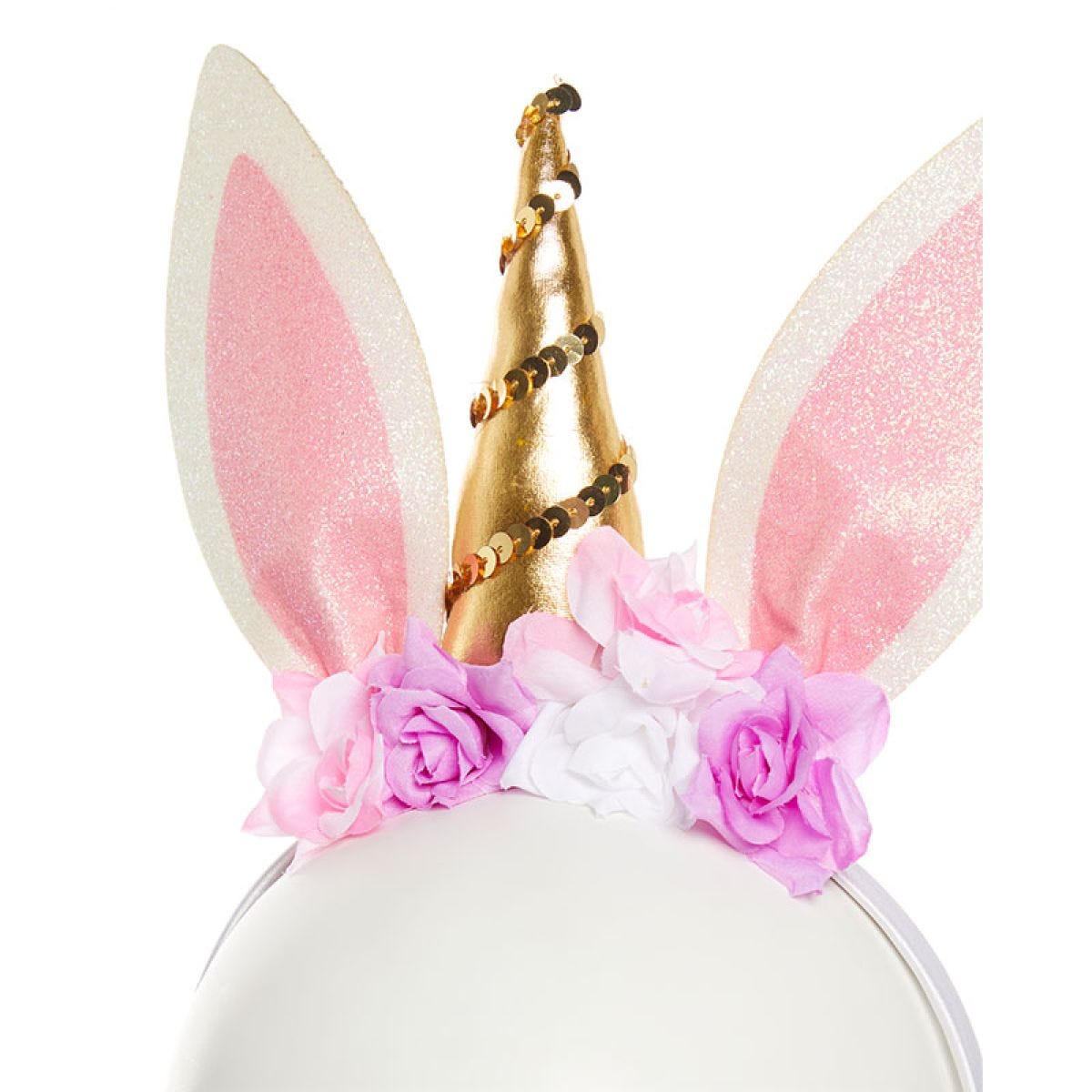 Easter Unicorn Bunny Headband