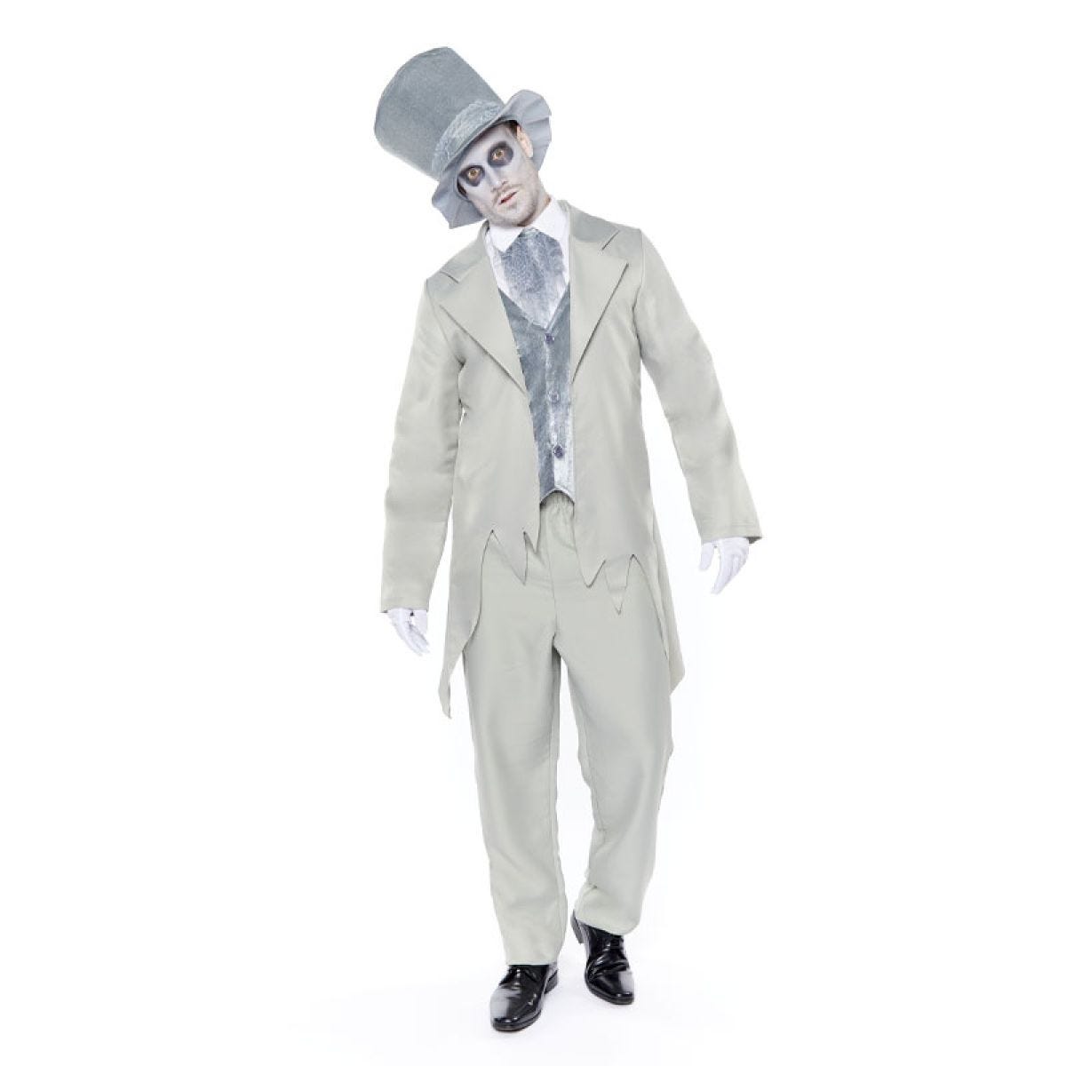 Zombie Ghost Groom -Adult Costume