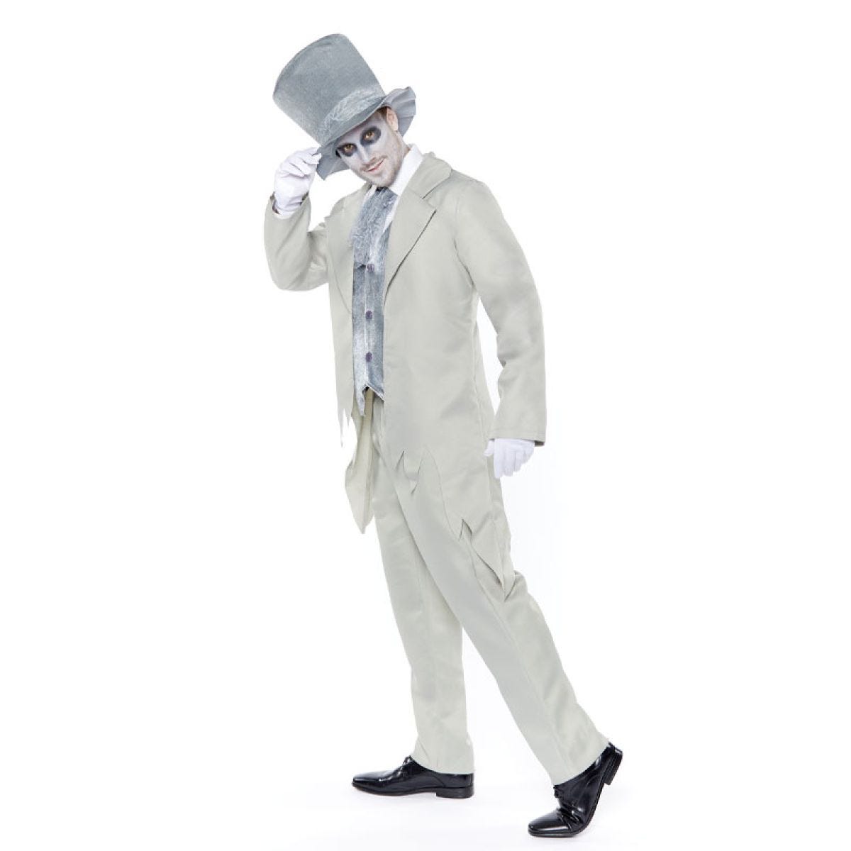 Zombie Ghost Groom -Adult Costume