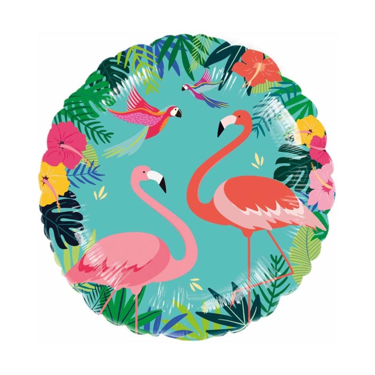 Summer Flamingo Foil Balloon - 18"
