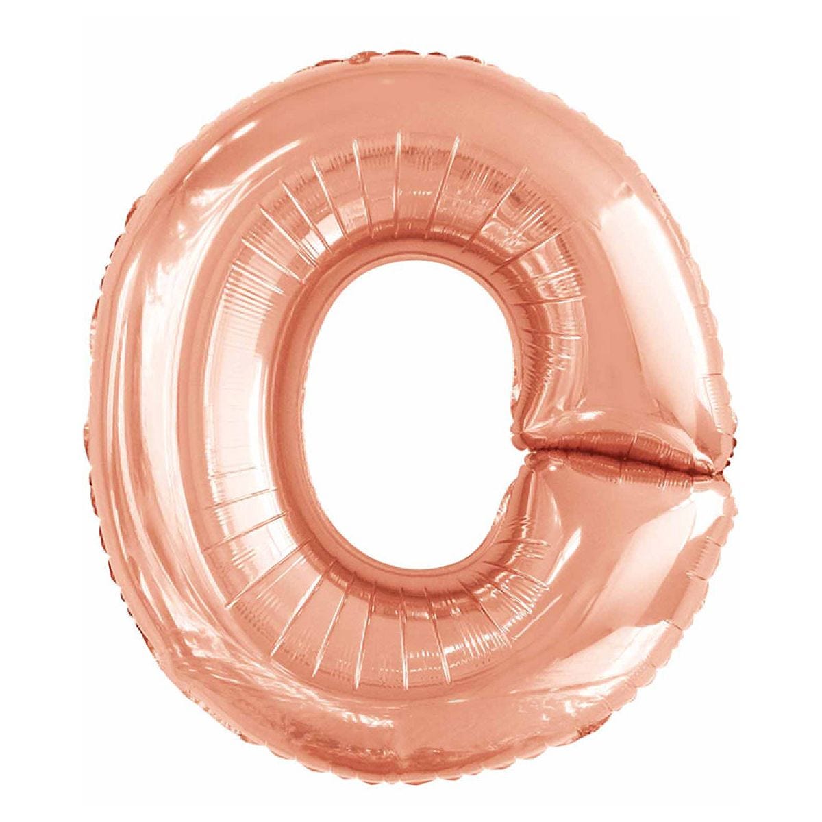 O Rose Gold Letter Balloon - 34" Foil
