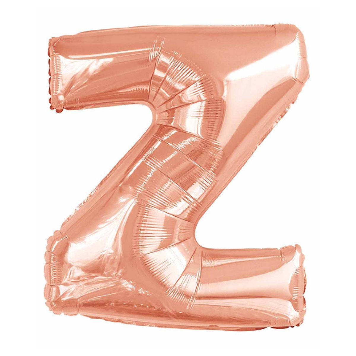 Z Rose Gold Letter Balloon - 34" Foil
