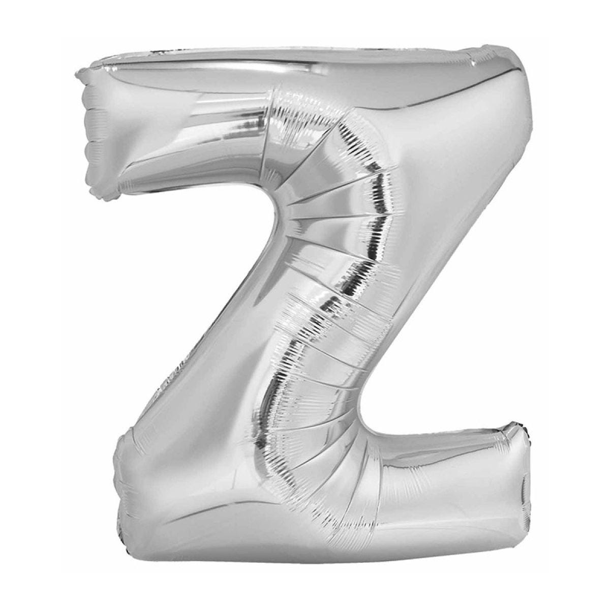 Z Silver Letter Balloon - 34" Foil