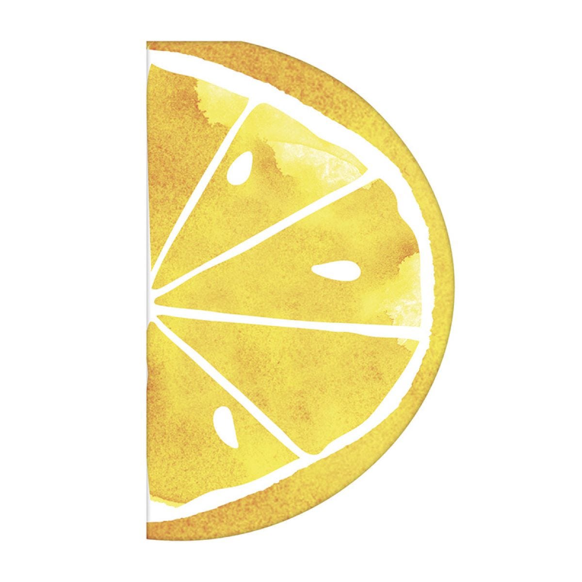 Fruit Salad Lemon Paper Napkins - 33cm (16pk)