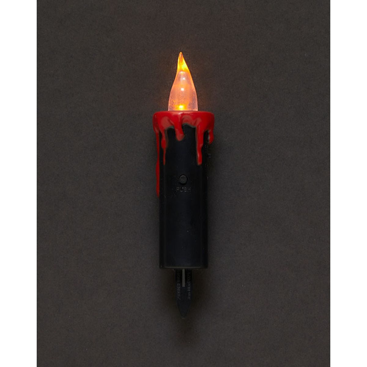 Pumpkin Flickering Candle - 7.6cm