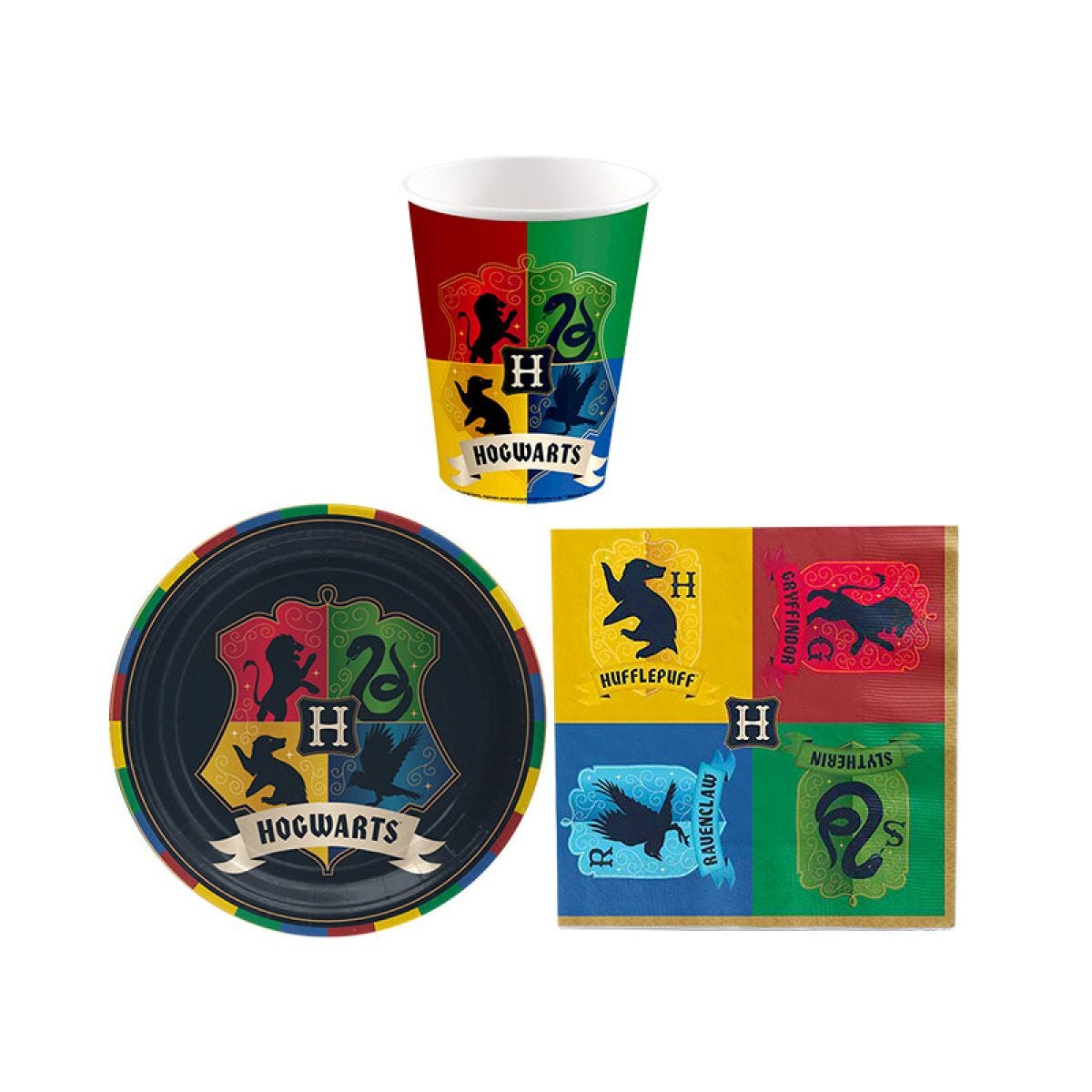 Harry Potter Houses - Super Value Party Pack For 8