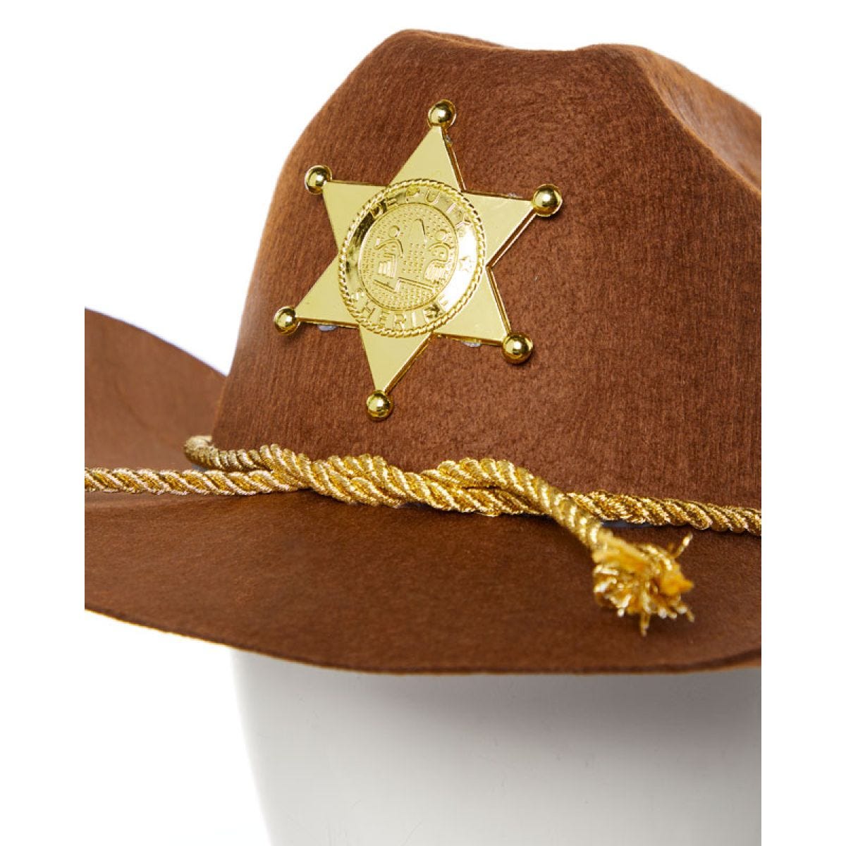 Brown  Sheriff Cowboy Hat