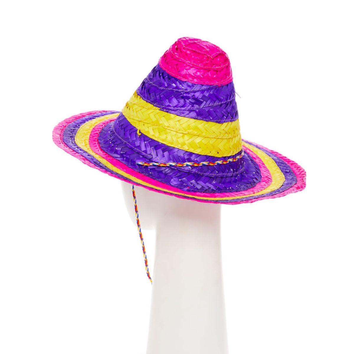 Multicoloured Mexican Sombrero - Child