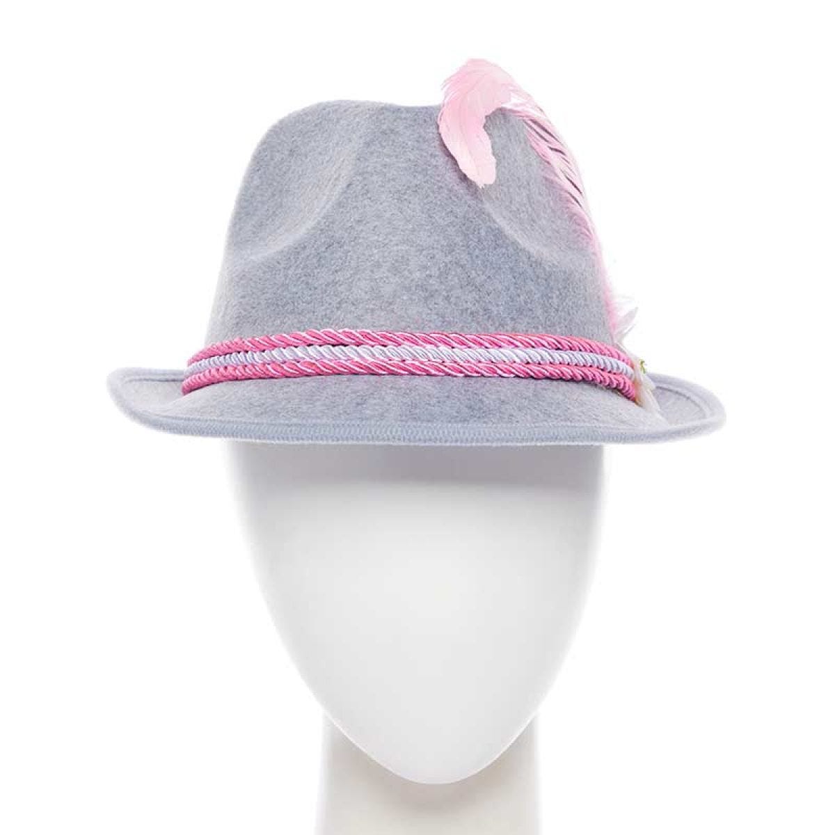 Pink Oktoberfest Fedora Hat