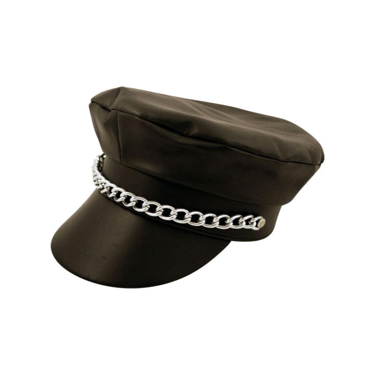 Punk Rock Biker Cap
