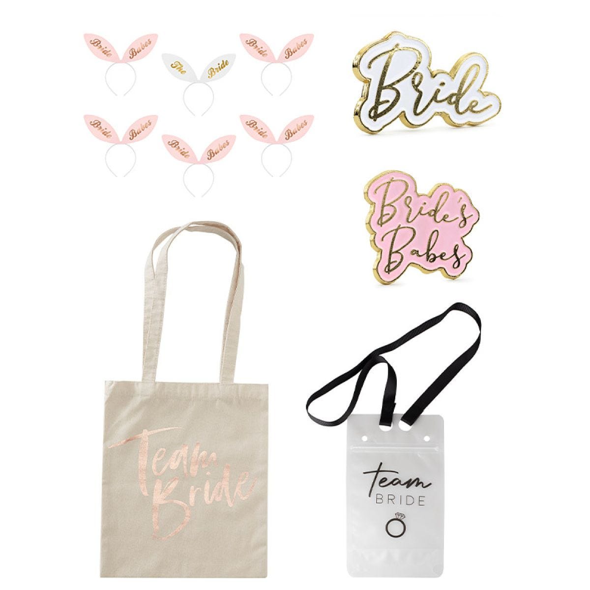 Bunny Brides Babes Hen Party Kit for 6