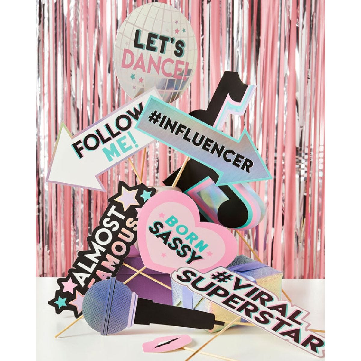 Let&apos;s Dance Photo Props (10pk)