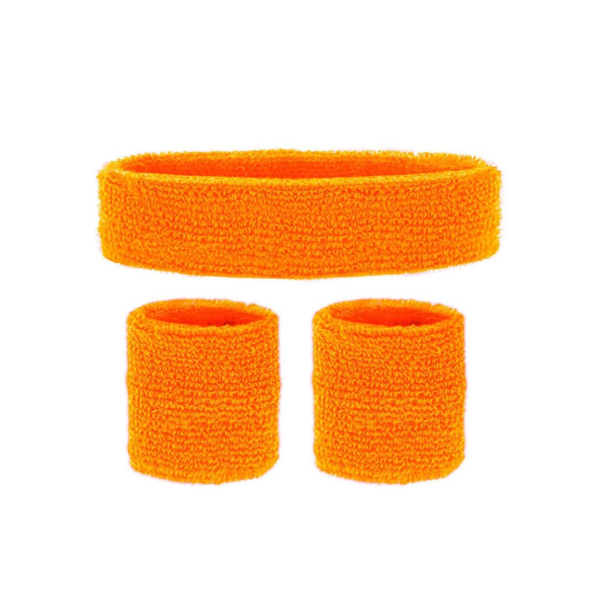 Orange Sweatband Accessory Kit | Party Delights