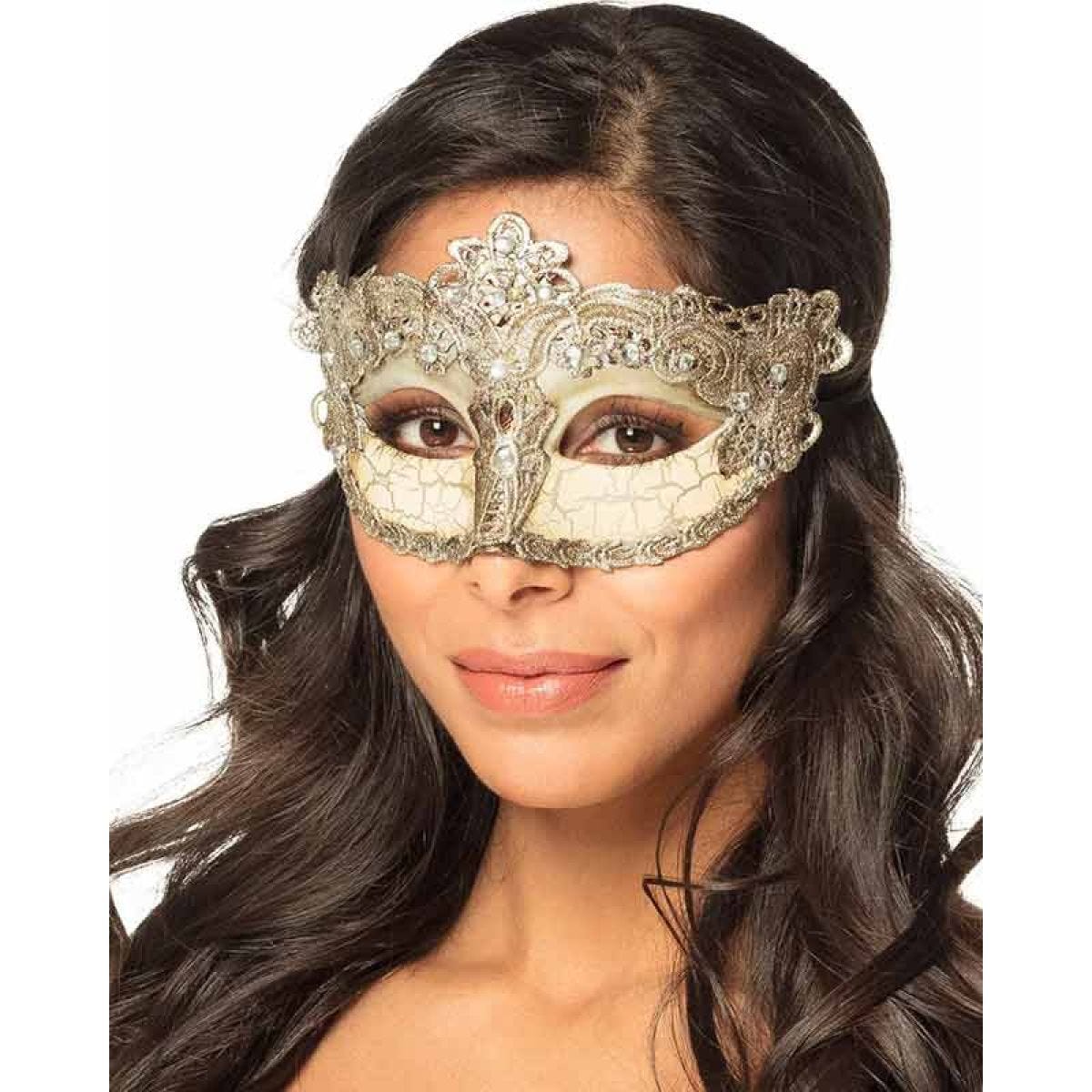 Bronze Venetian Masquerade Eye Mask
