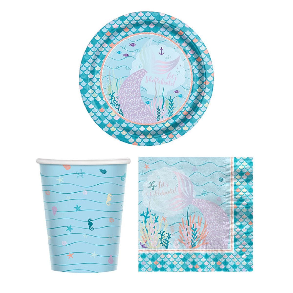 Mermaid Tales Super Value Party Pack for 8