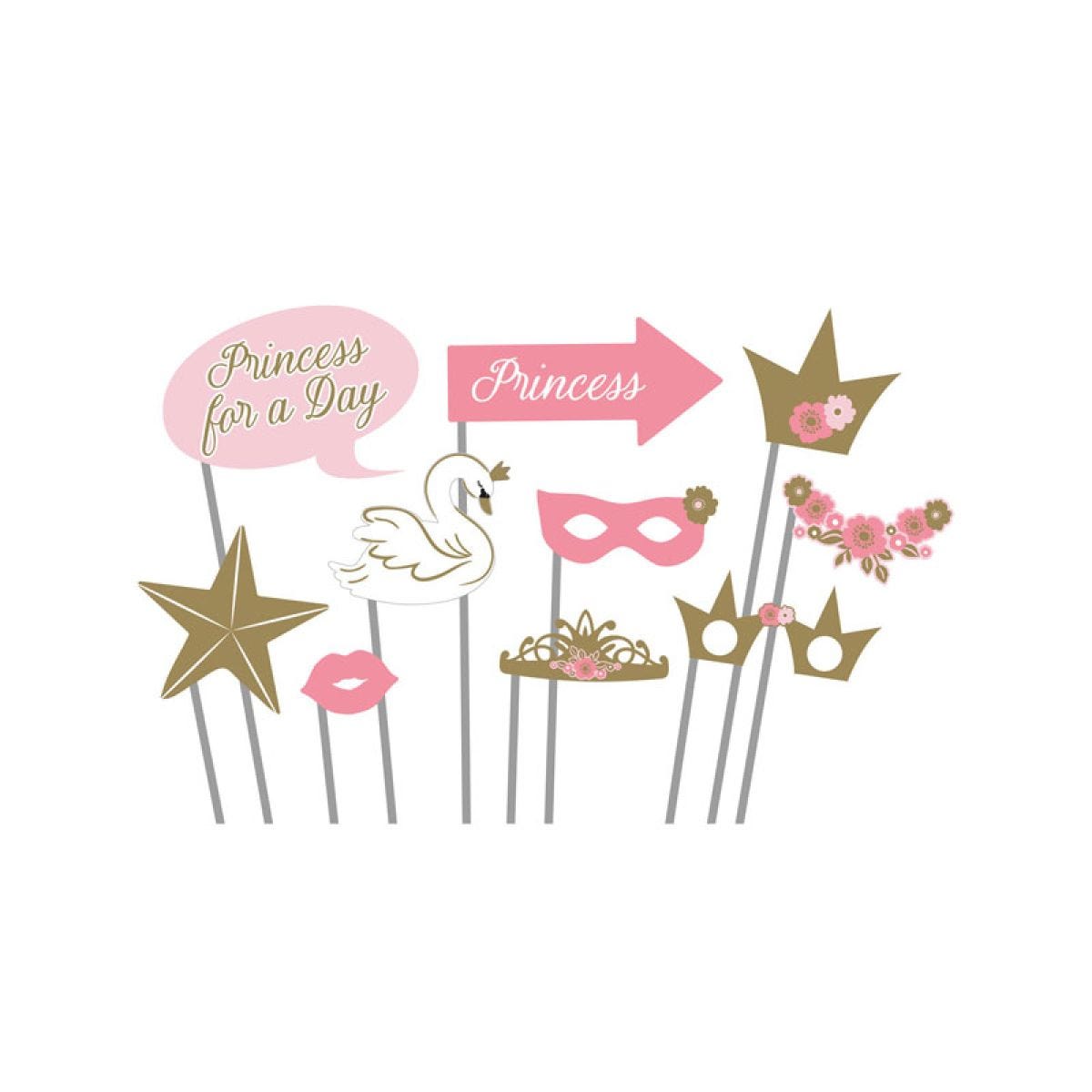 Princess for a Day Photo Booth Props