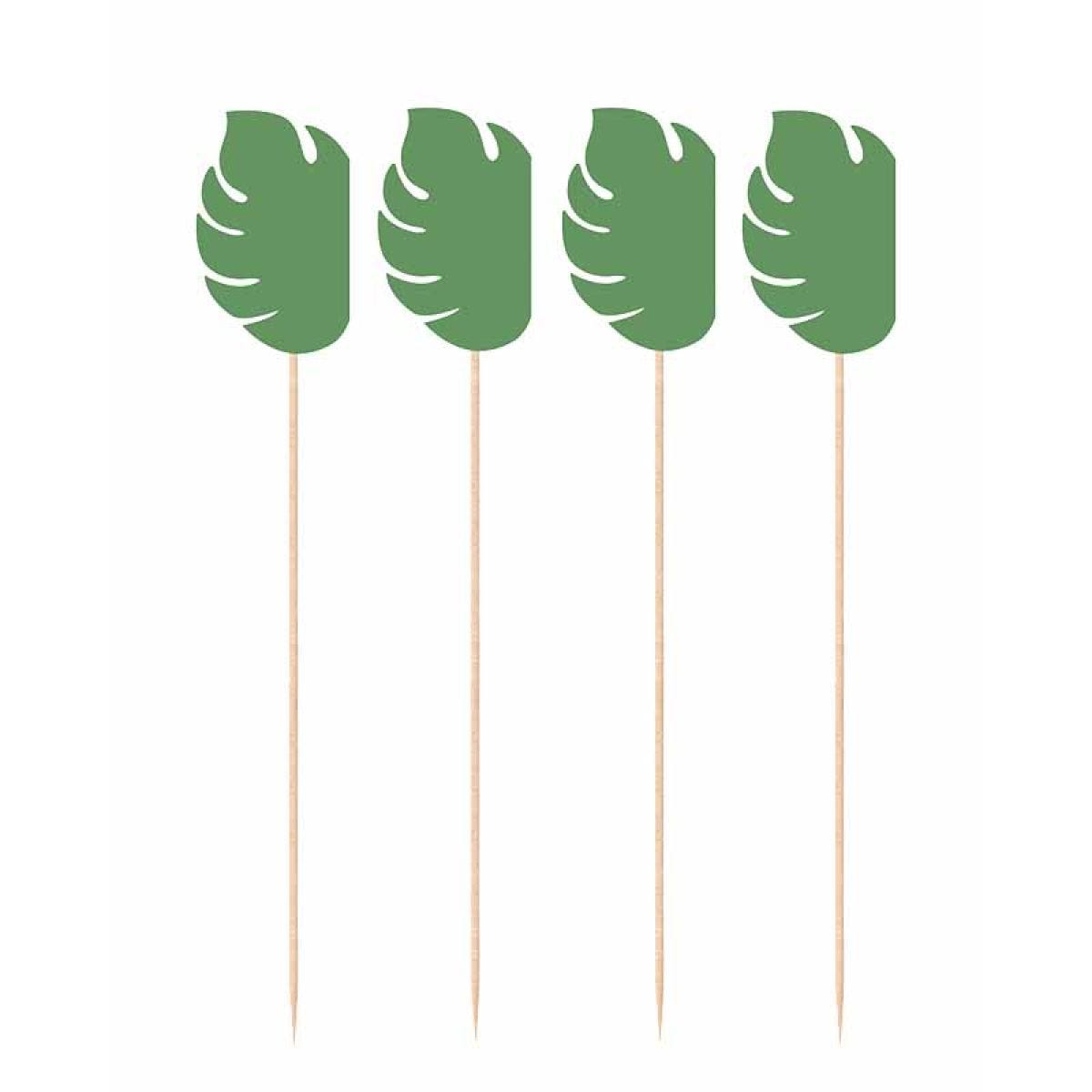 Tropical Palms Cake Picks (10pk)