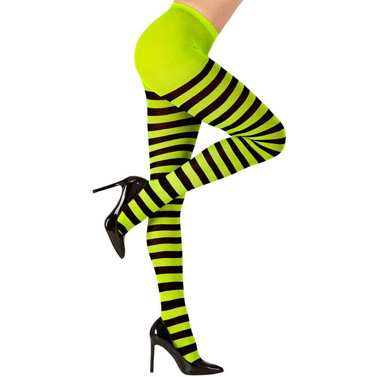 Green & Black Tights - Adult One Size