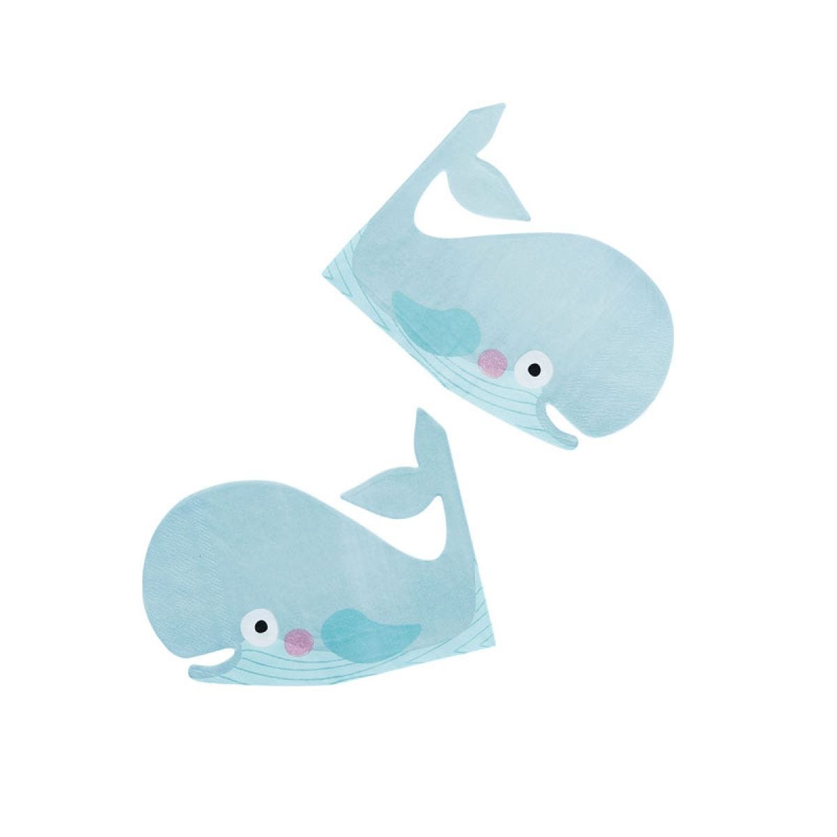 Whale Paper Napkins (16pk)