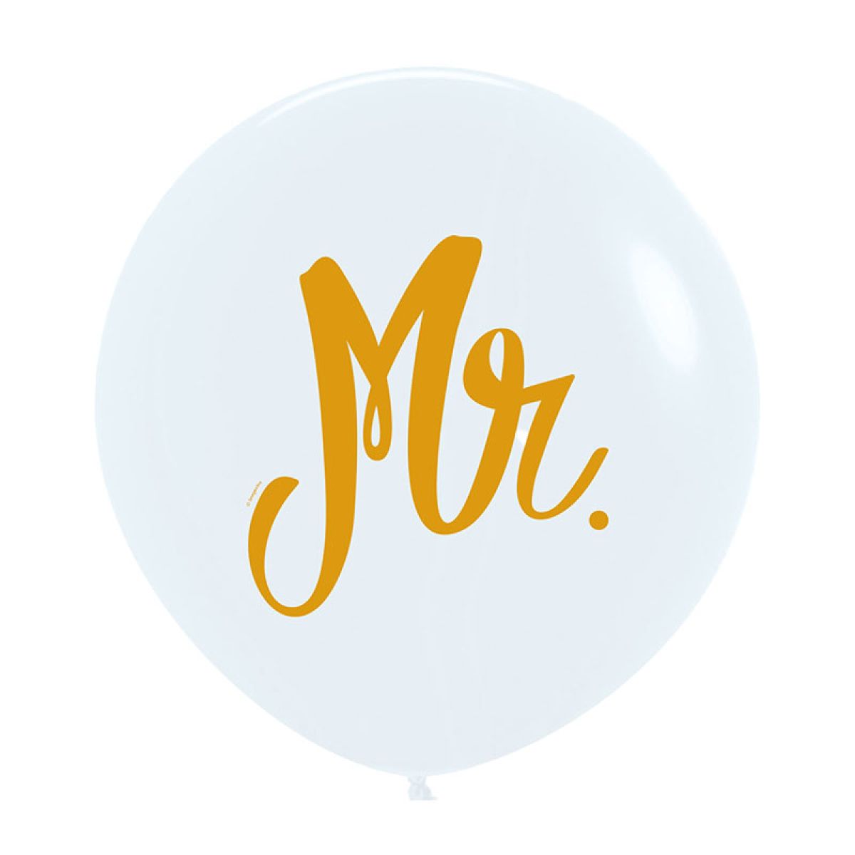 Mr Fashion White Balloons - 24" Latex (3pk)