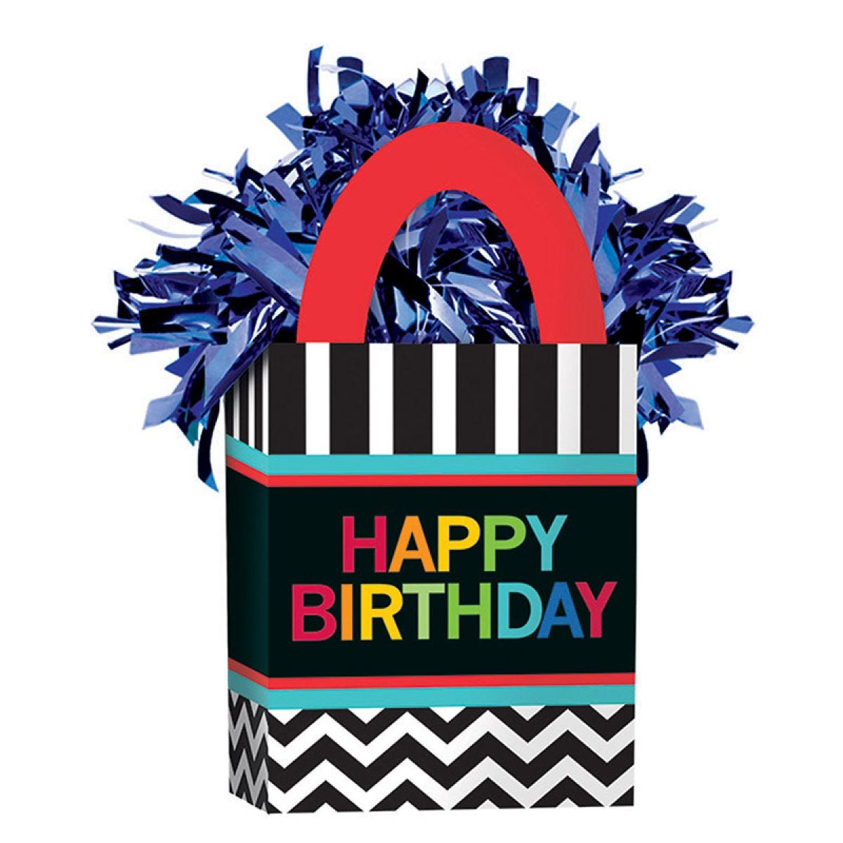 Happy Birthday Gift Bag Balloon Weights - 156g