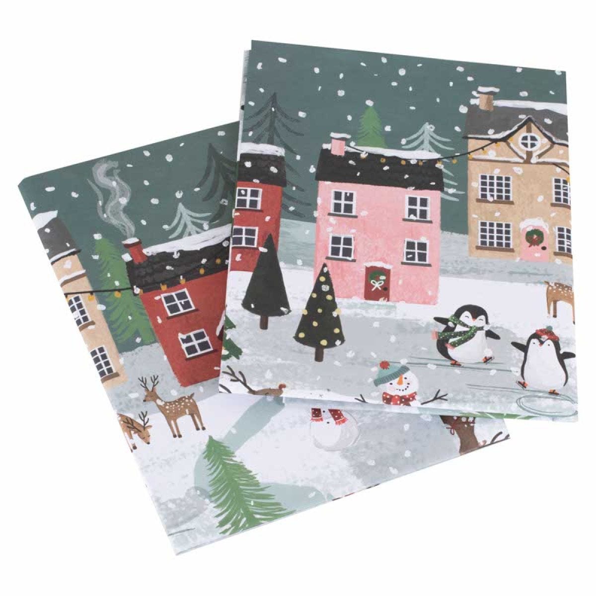 Wooden Christmas Tree Gift Tags (6pk)