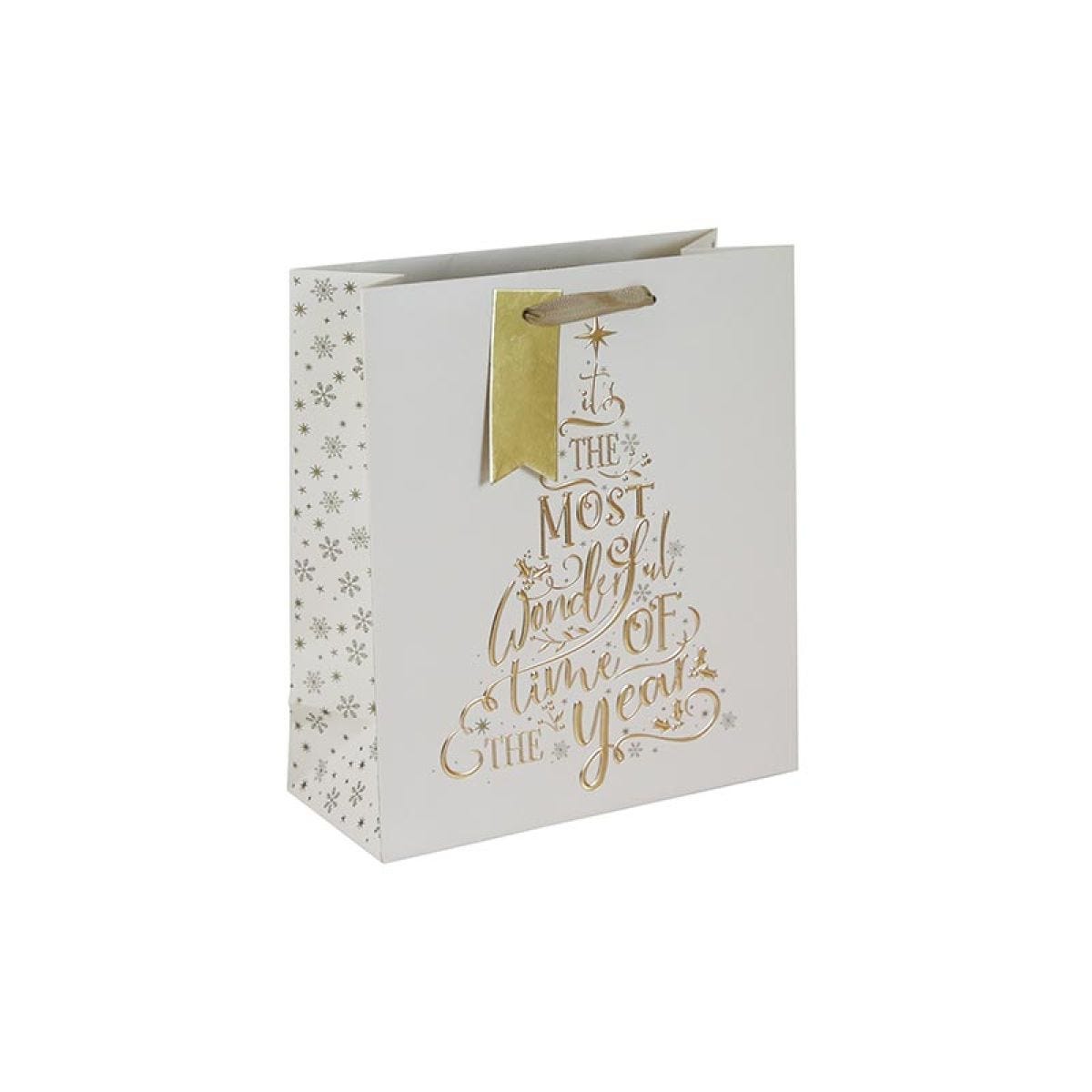 Wonderful Time Tree Medium Gift Bag - 33cm x 26.5cm
