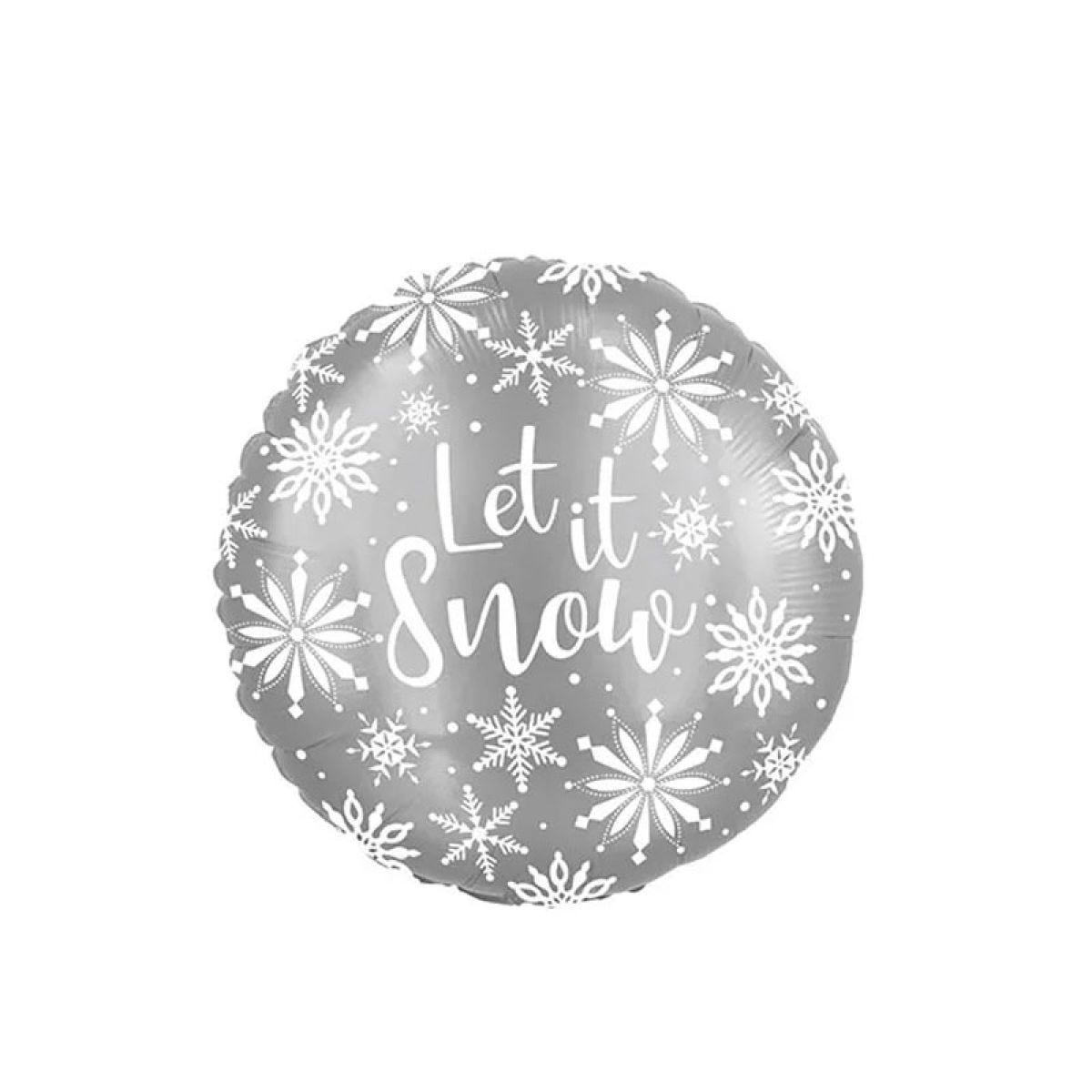 Let is Snow Balloon - 18" Foil