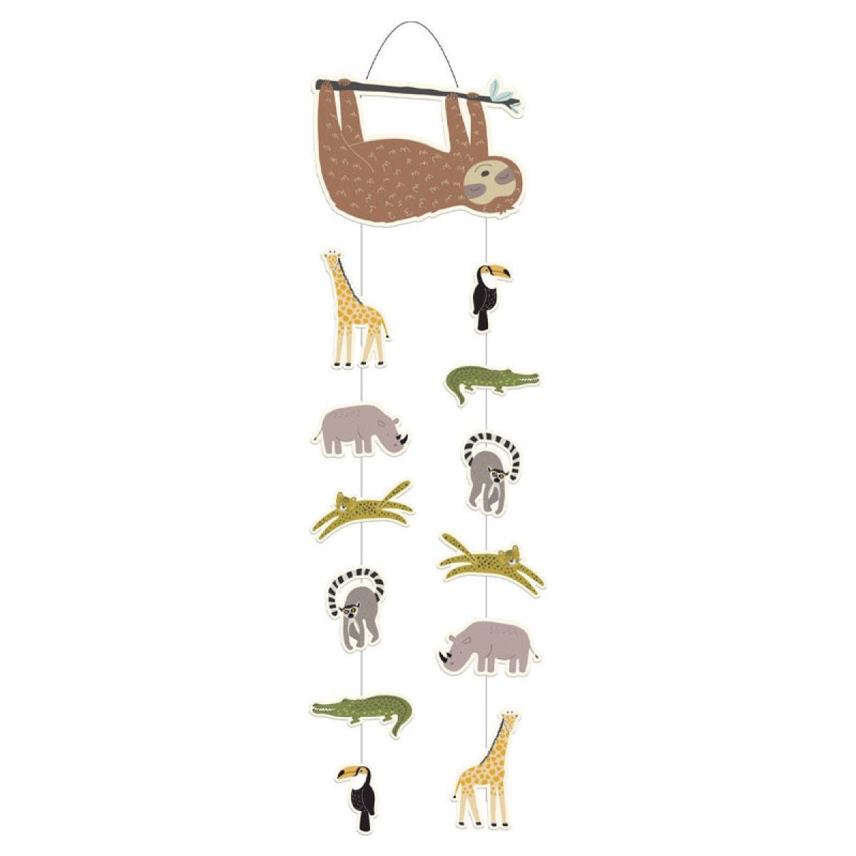 Zoo Party Paper Hanging Decoration - 30cm x 85cm