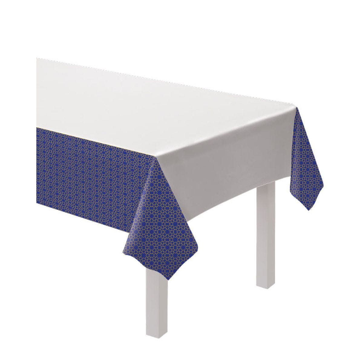 Eid Plastic Table Cover - 1.37m x 2.59m