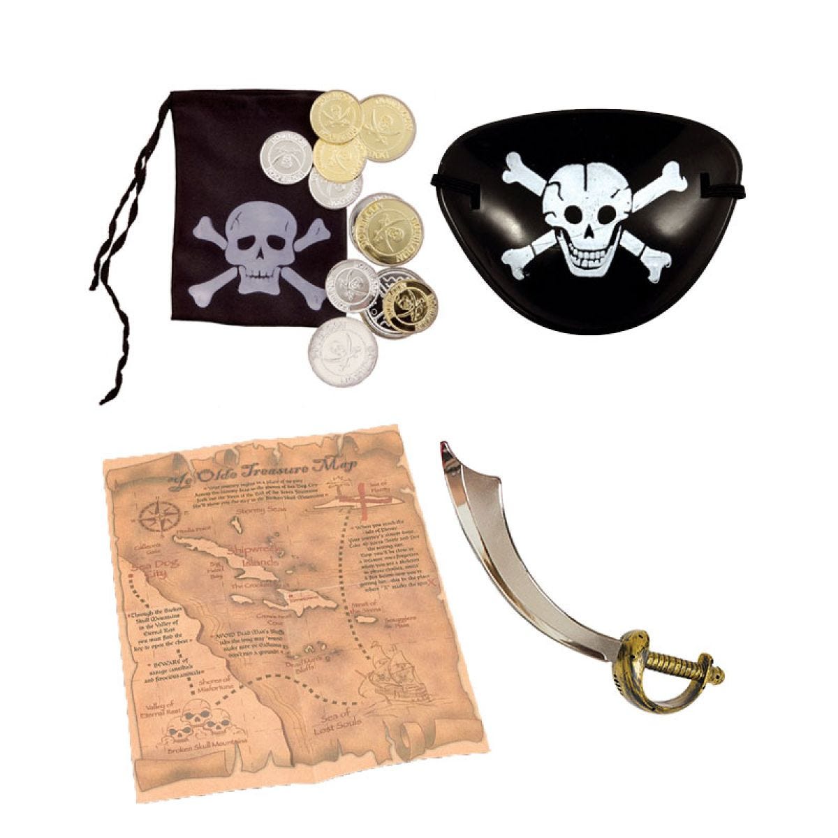 Treasure Hunt Pirate Accessory Kit
